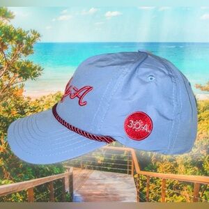 30A seaside Florida  powder blue performance baseball cap women’s hat size OS